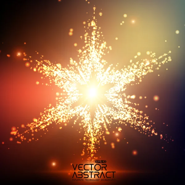 Christmas star. — Stock Vector