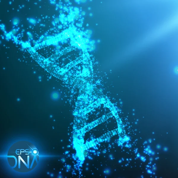 DNA thread — Stock vektor