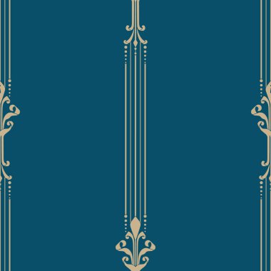 Damask sanat eseri kusursuz desen elementi. Klasik klasik İspanyol kumaşı, duvar kağıtları için pürüzsüz doku, tekstil.