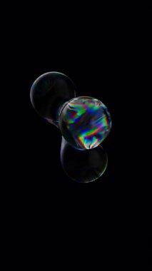 3d şeffaf, dağılım efektli, parlak meta-metaforlar. Gökkuşağı renkleri yansıtma camı. 3d canlandırma döngüsü oluşturulabilir.