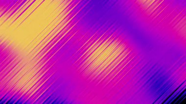 Dalgalanan cam şeritlerdeki neon dalgaların fraktal bozulması. Parlak renkli sıvı akışı harmanlıyor. Fraktal camda dinamik renkli görsel efekt. 3d hazırlama döngüsü.