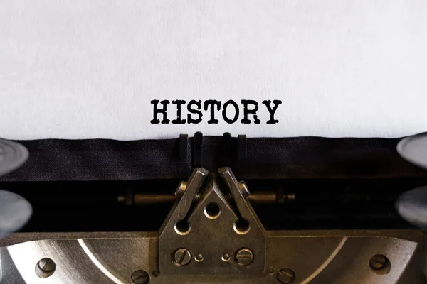 Vintage Typewriter Printed Text History Royalty Free Stock Images