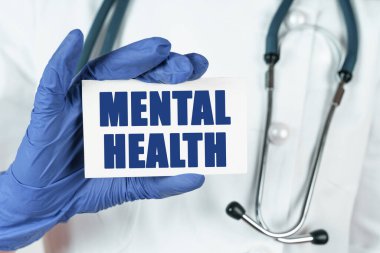 Tıp konsepti. Doktorun elinde üzerinde 