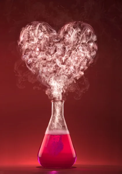 Chemie lásky — Stock fotografie