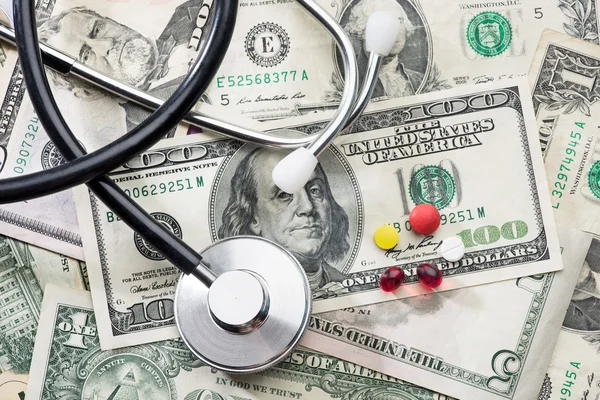 Hälso-och sjukvårdskostnader — Stockfoto