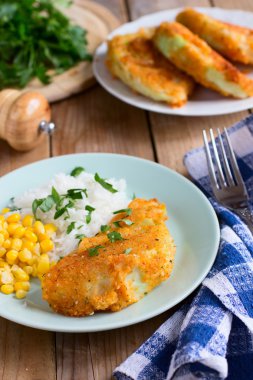 Fried lahana ekmek kırıntısı - şnitzel vegan sürümü