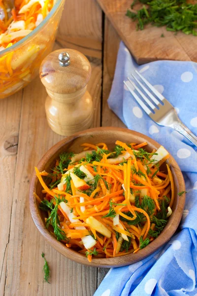 Салат из тыквы — стоковое фото