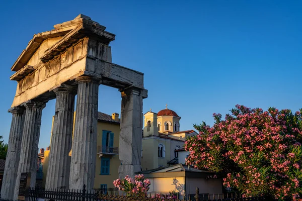 Ein Blick Auf Athen Griechenland Frühjahr 2020 — Stockfoto