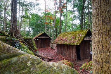 Phu Hin Rong kla, siyasi ve askeri okul ile kırmızı akçaağaç yaprağı