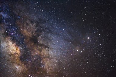 Samanyolu'nun Antares bölgesinin geniş açılı görünüş
