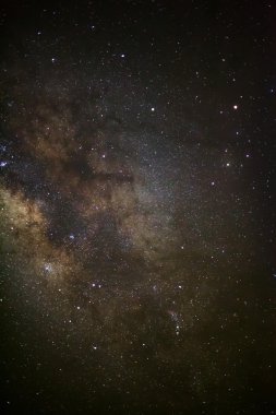 Samanyolu'nun Antares bölgesinin geniş açılı görünüş.