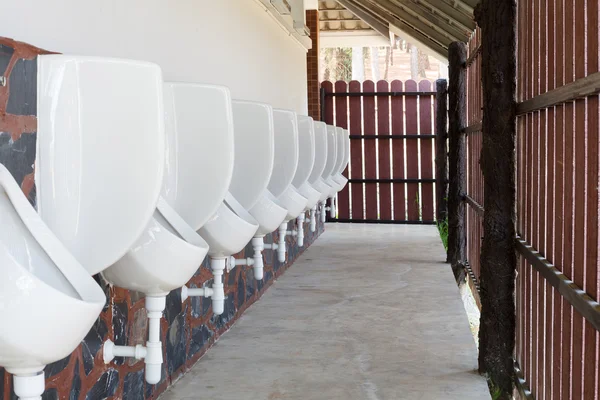Chamber pot, toilet public for people and travelers — Stock Photo, Image