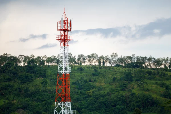 Comunicación con los antecedentes de la naturaleza — Foto de Stock