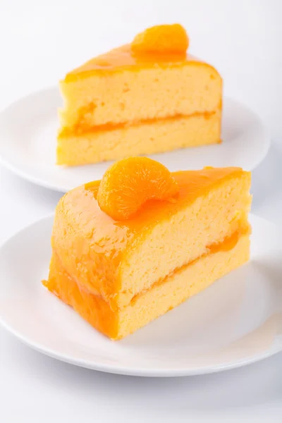 Torta all'arancia, Primo piano — Foto Stock