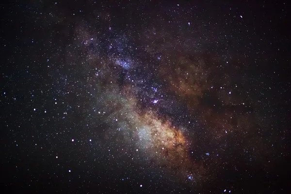 Wunderschöne Milchstraße am Nachthimmel — Stockfoto