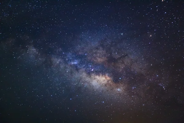 天の川銀河、長時間露光写真は、gra のクローズ アップ — ストック写真