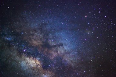 Samanyolu galaksinin, uzun pozlama fotoğraf Merkezi