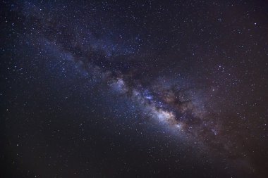 Samanyolu, uzun pozlama fotoğraf, grai ile