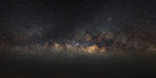 天の川銀河、長い露出写真、穀物と — ストック写真