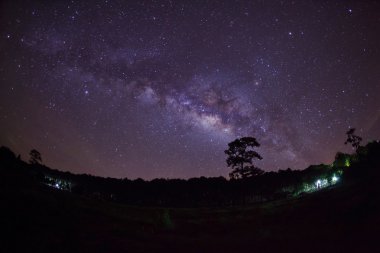 Samanyolu phu hin rong kla Milli Park, phitsanulok Tayland