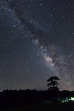 Samanyolu phu hin rong kla Milli Park, phitsanulok Tayland