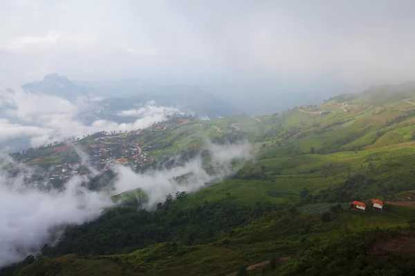 Beautiful mountain scenery in Phutabberk Phetchabun, Thailand — Stock Photo, Image