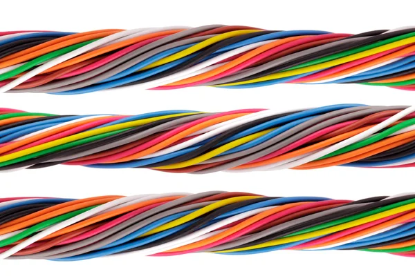 Fils électroniques multicolores — Photo