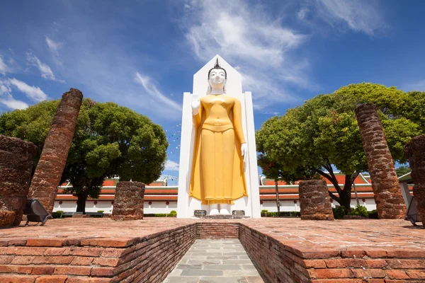 Wat phar sri rattana mahathat. Tempel, Phitsanulok in Thailand — Stockfoto