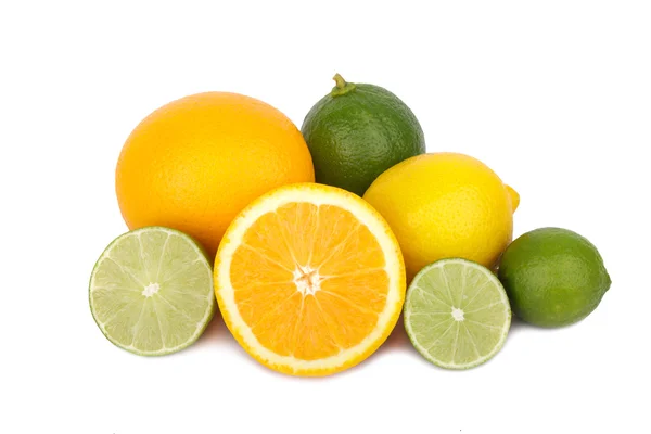 Mix of fresh citrus fruits — Stock Photo, Image