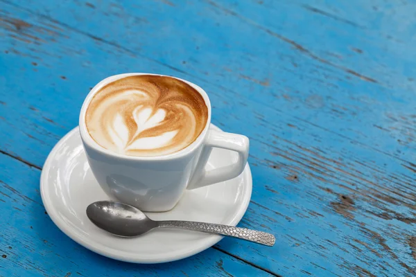 Kopje koffie Latte — Stockfoto