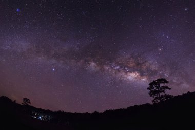 Samanyolu phu hin rong kla Milli Park, phitsanulok Tayland