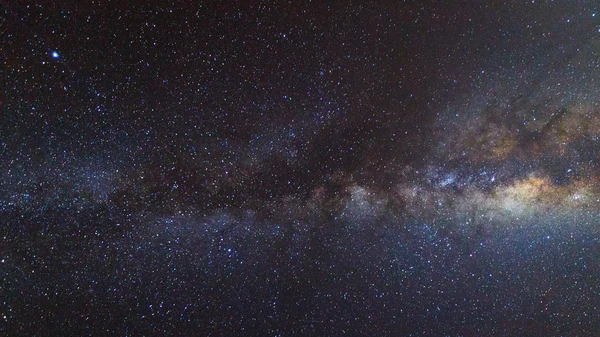 Milky Way. Lange blootstelling foto — Stockfoto