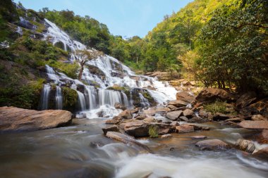 Mae Ya şelale Doi Inthanon Milli Parkı, Chiangmai, Thail