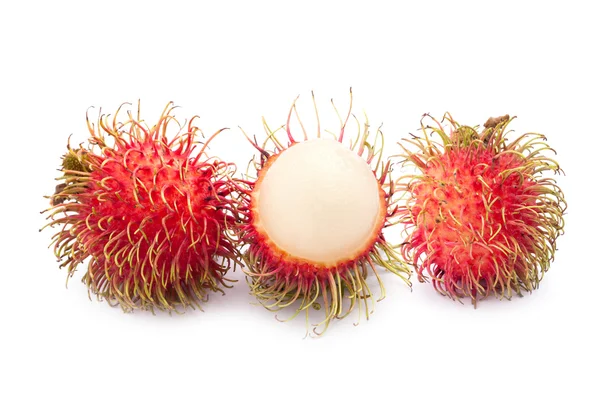 Färska rambutan — Stockfoto