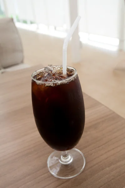 Eiskaffee americano — Stockfoto