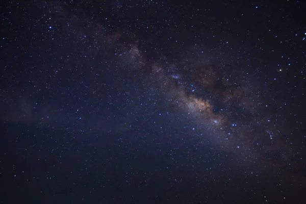 Milky way galaxy, Long exposure photograph — Stock Photo, Image
