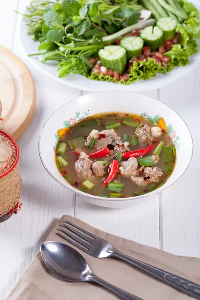 Thai spicy soup — Stock Photo, Image