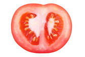 čerstvé rajče izolované na bílém pozadí