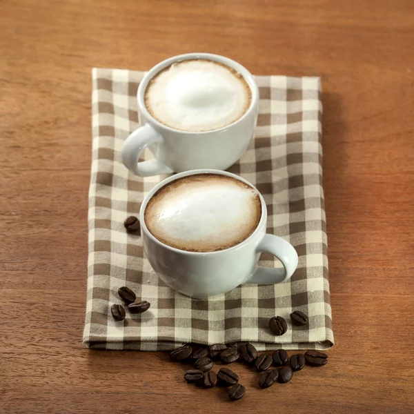 Cup of coffee latte — Stock Photo, Image