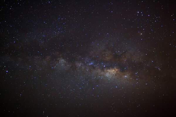 галактика Млечный Путь, фотография длительного пребывания