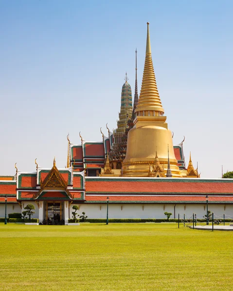 Wat pra kaew, großer Palast, bangkok, thailand. — Stockfoto