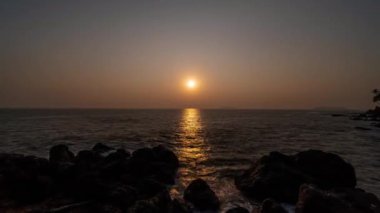 Günbatımı Hint Sahili Zaman Çizelgesi 4K