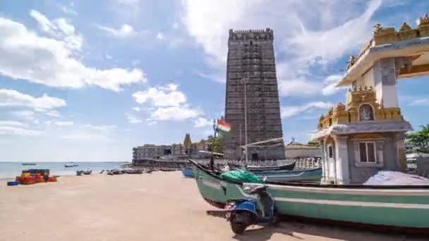 Indien Karnataka Murudeshwara Hyperlapse 4k — Stockvideo