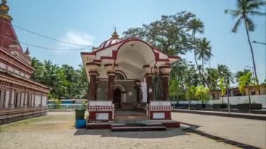Goa 'daki Hint tapınağı. Zaman aşımı