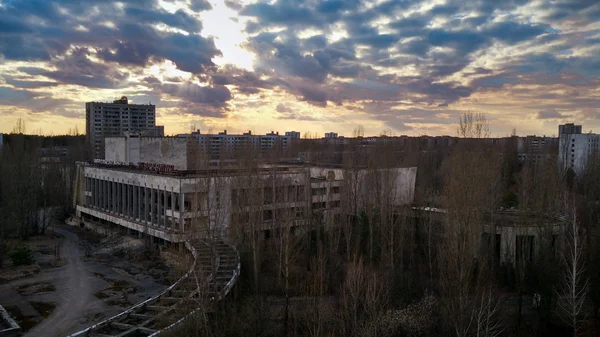 Клуб "Энергетик" в Припяти — стоковое фото