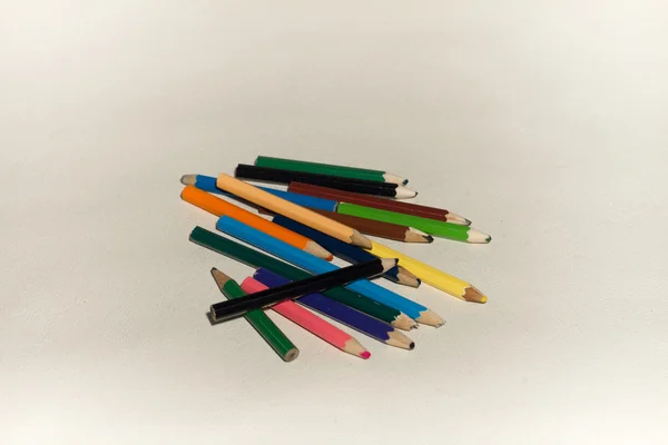 Crayon de couleur isolé — Photo