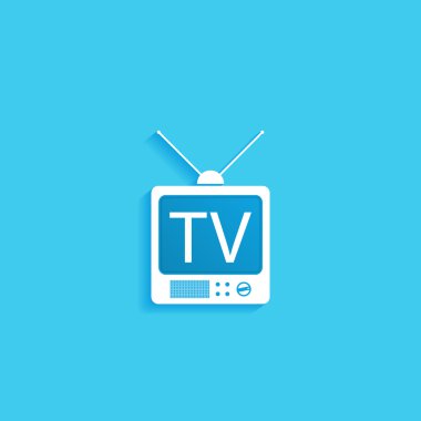 televizyon vektör simgesi