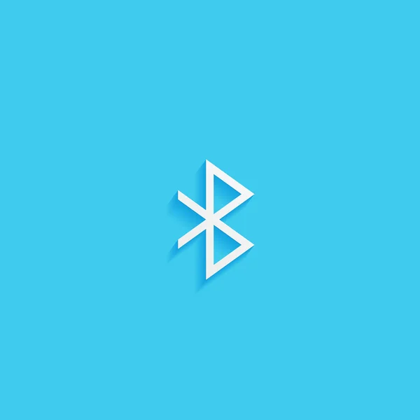 Icône vectorielle Bluetooth — Image vectorielle