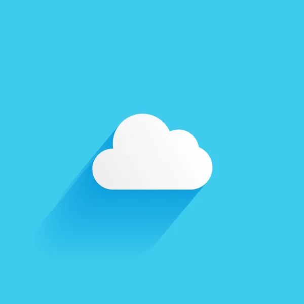 Icône vectorielle Cloud — Image vectorielle