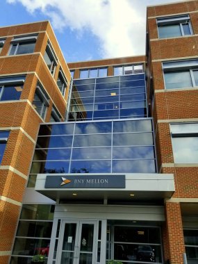 Wilmington, Delaware, ABD - 19 Ekim 2020 New York Mellon Merkez Bankası